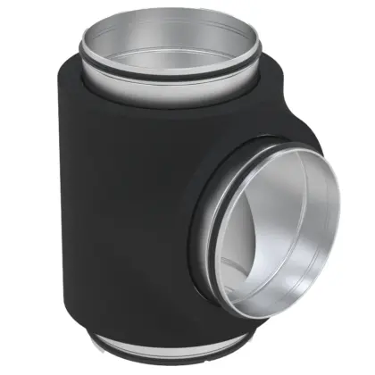 Zehnder ComfoPipe Compact 200 geisoleerd T-stuk met dichtingen DN200-160 Zehnder 990326321