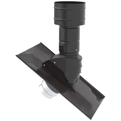 Zehnder Ventilatie dakdoorvoer Zehnder ComfoEdge 160mm geïsoleerd 760mm 990430613