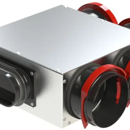 Zehnder Verdeelbox ventilatie Zehnder ComfoCube staal 4x90mm 990430831