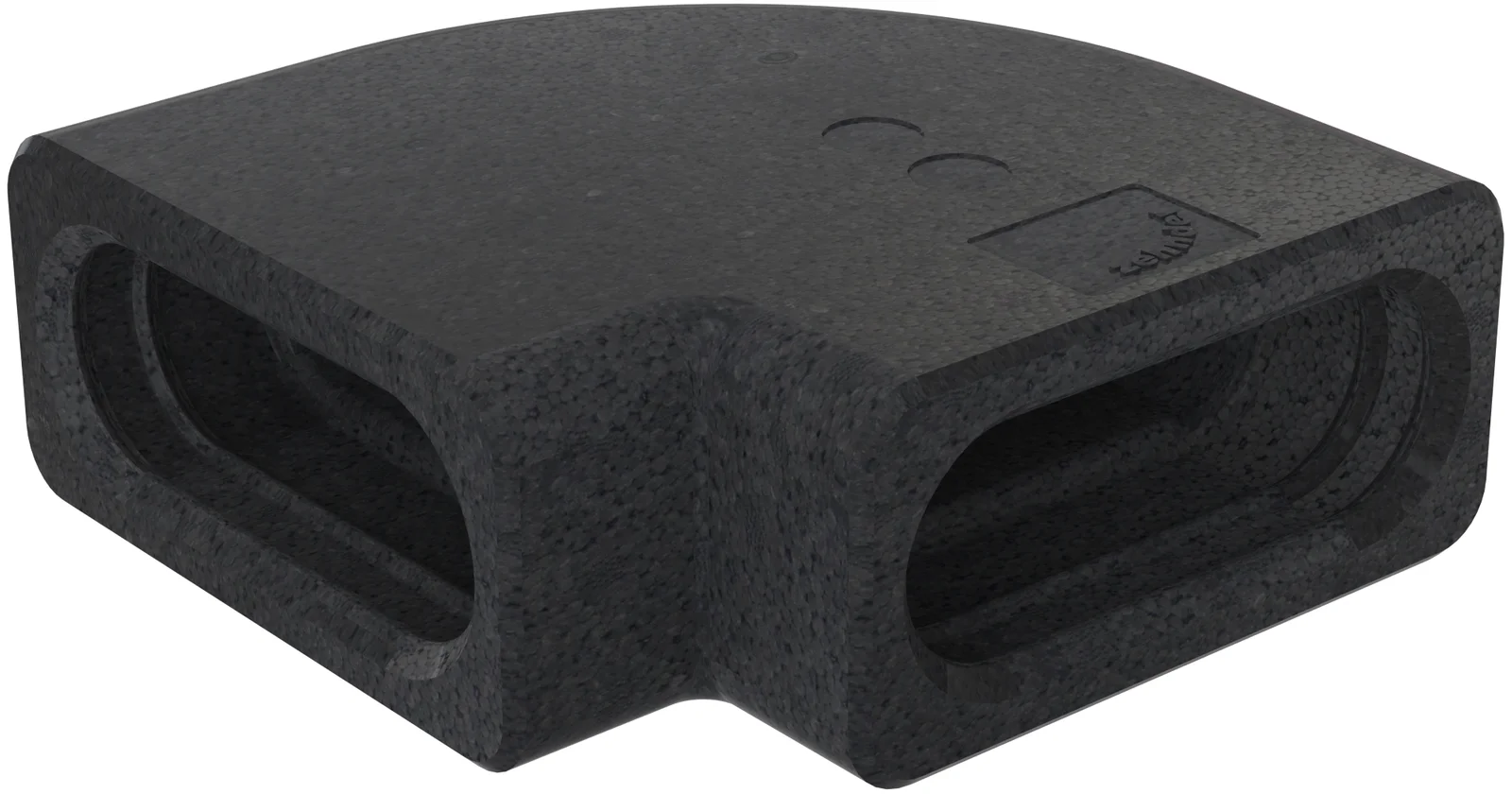 Zehnder ComfoFit Therm flat 51 - horizontale bocht 90gr zehnder 990430851