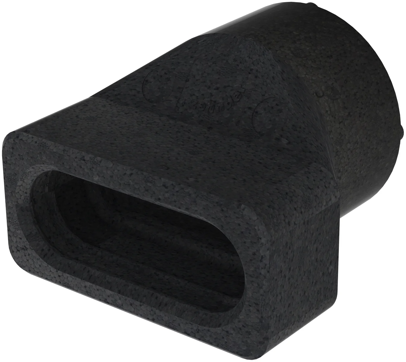 Zehnder Verloopstuk vierkant op rond Zehnder ComfoTube Therm Ø90mm 90 / Flat 51 990430857