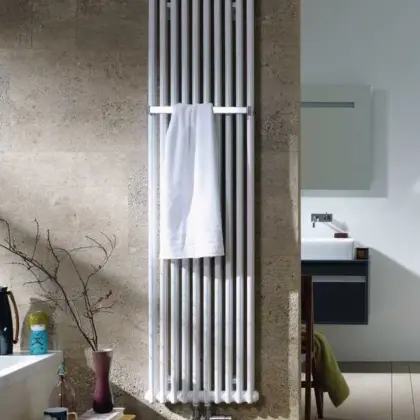 Zehnder Kolomradiator Zehnder Charleston Bar 2-kolommen HxL=1800x485mm wit RAL9016