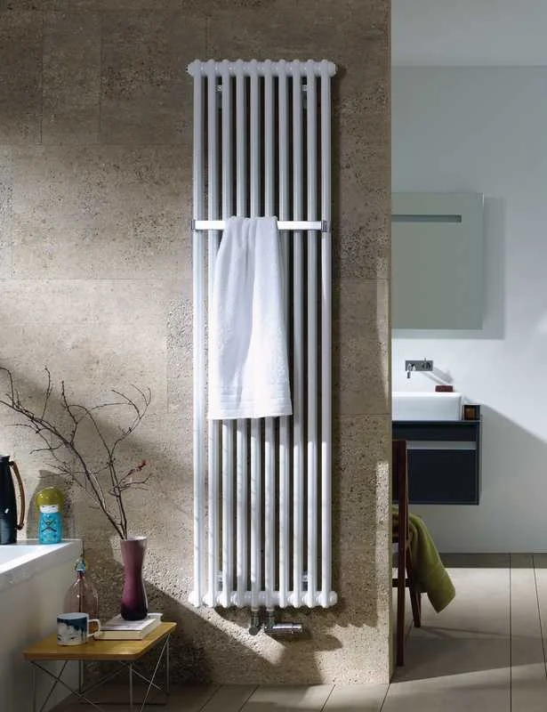 Zehnder Kolomradiator Zehnder Charleston Bar 3-kolommen HxL=1800x485mm wit RAL9016 , aansluiting: midden CPV3180-10