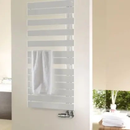 Zehnder Elektrische sierradiator Zehnder Roda Twist Spa Air HxL=1344x550mm 750W wit RAL9016 ROEL-140-55/IFS