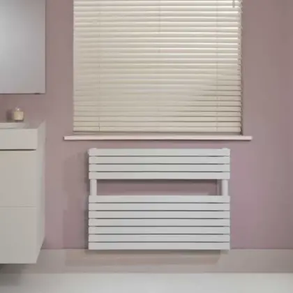 Zehnder Elektrische sierradiator Zehnder AX Spa HxL=1562x400mm zonder regeling 500W wit RAL9016 ZAE-150-040/F
